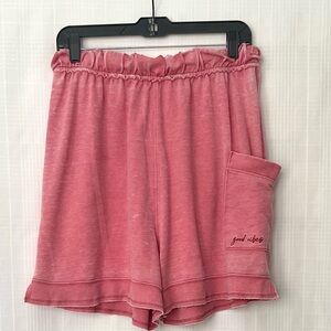 Intimately by free people High Waist Pink Shorts